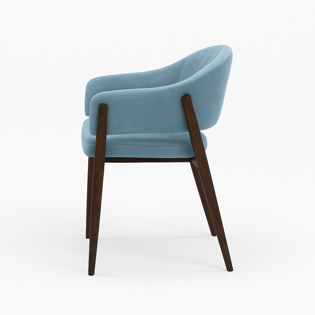 Scaun catifea BEJ | model ALBA