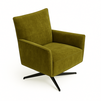 Fotoliu catifea VERDE | model CONFI