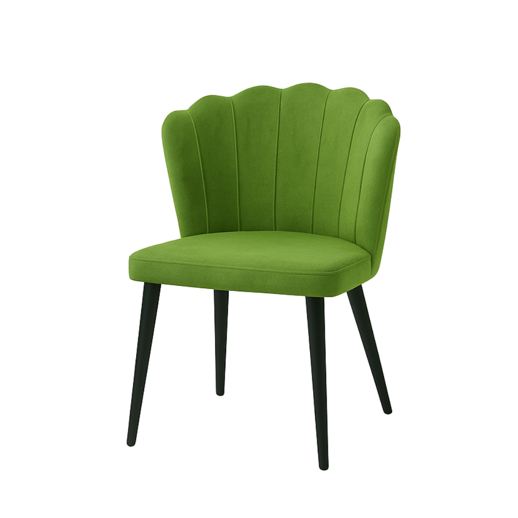 Scaun catifea GALBENA | model ARIA