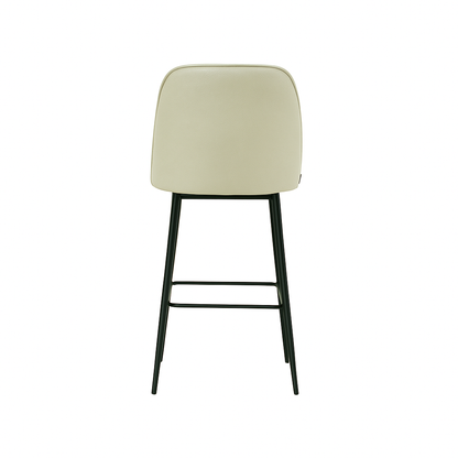 Scaun bar piele naturala GALBENA | model FOX