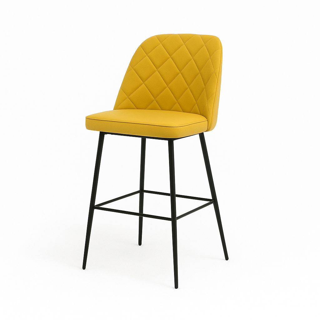 Scaun bar piele naturala ALBA | model FOX