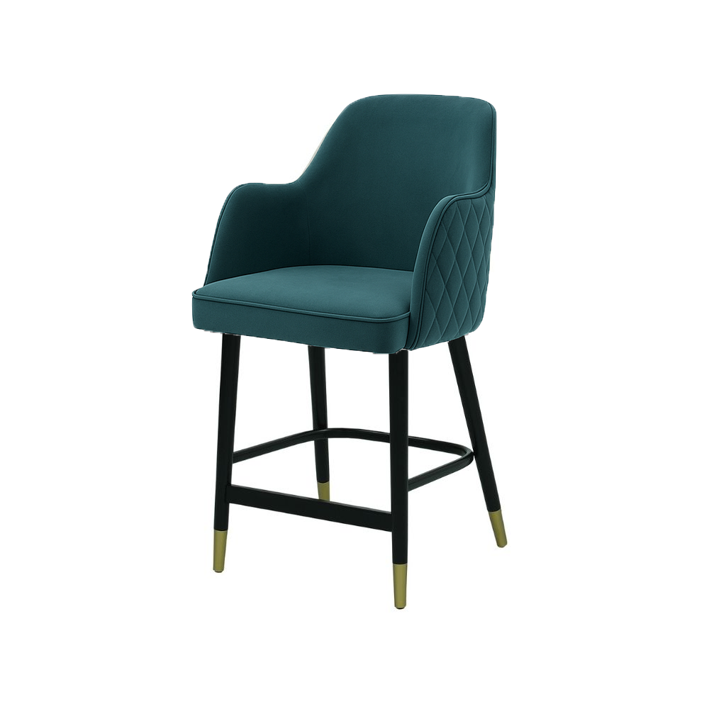 Scaun bar catifea BORDO | model PINO X