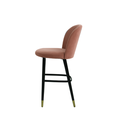 Scaun bar catifea TURCOAZ | model SAM