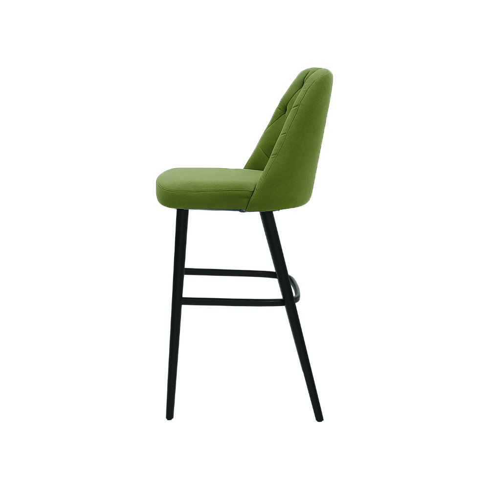 Scaun bar catifea GALBENA | model SCOT