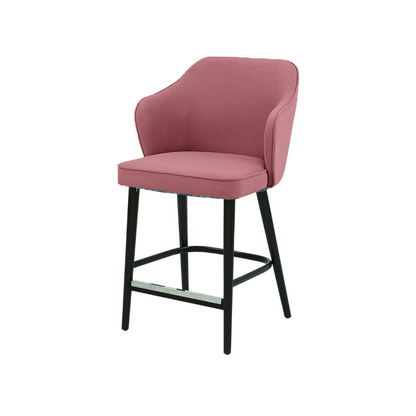 Scaun bar catifea VERDE | model ZEUS