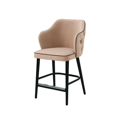 Scaun bar catifea TURCOAZ | model ZOE