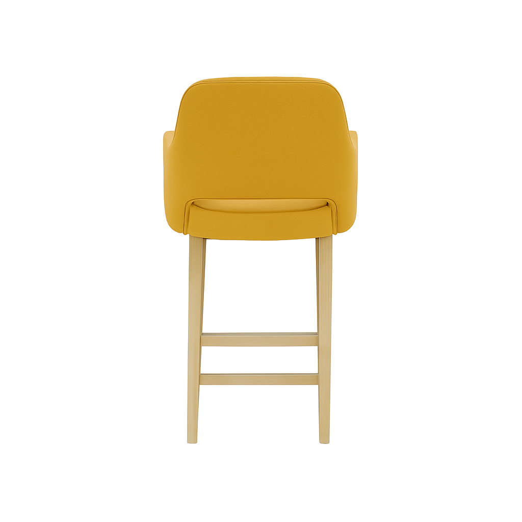 Scaun bar piele VERDE | model APRIL