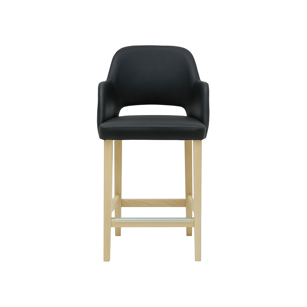 Scaun bar piele MARO | model APRIL