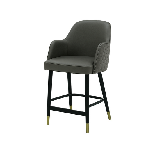 Scaun bar piele VERDE | model PINO X