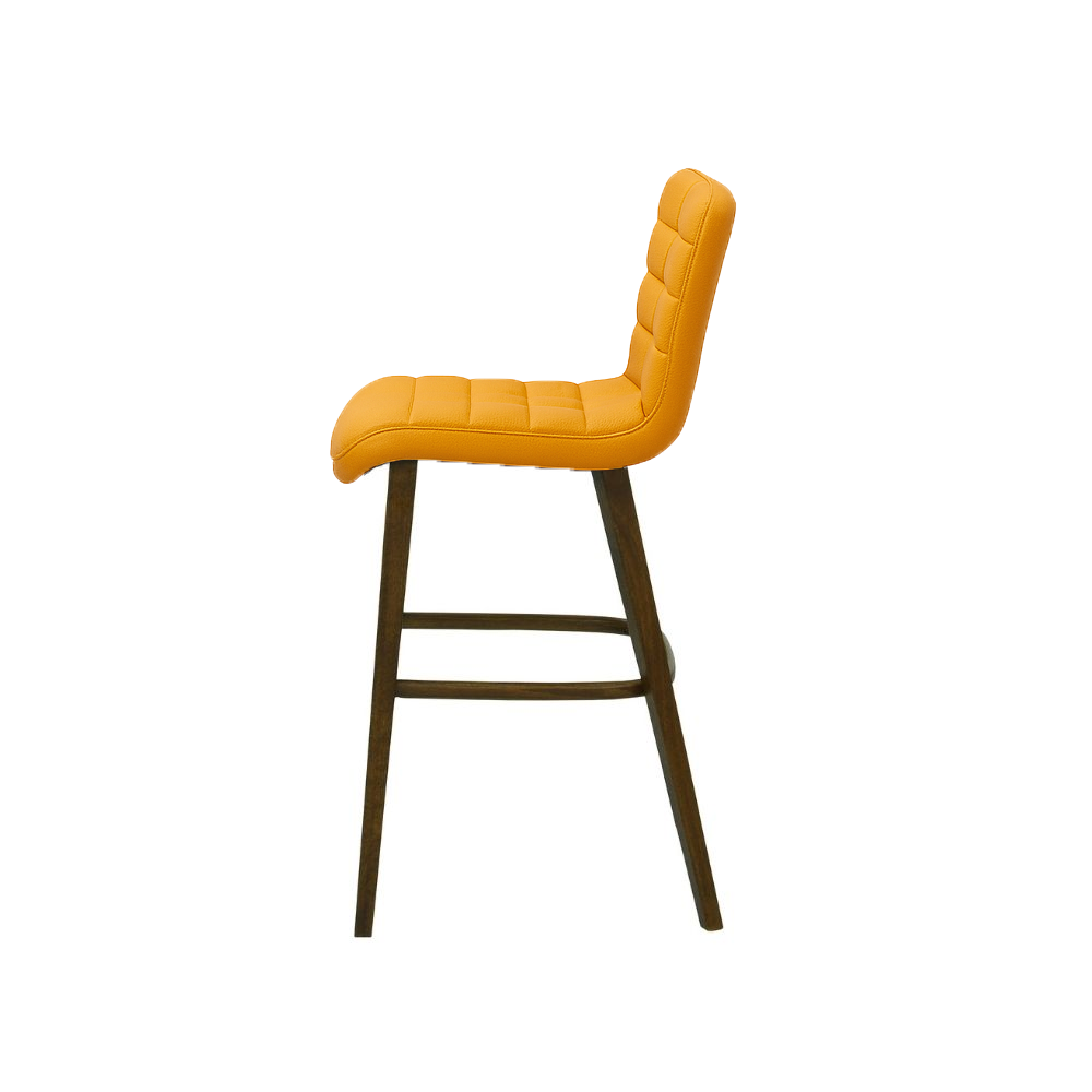 Scaun bar piele naturala VERDE | model RIGA