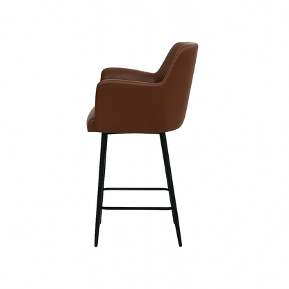 Scaun bar piele BEJ | model SIGMA