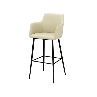 Scaun bar piele BEJ | model SINDY