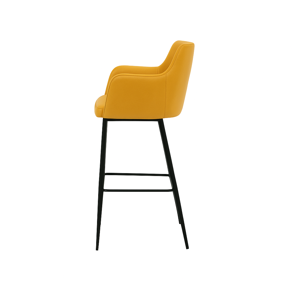 Scaun bar piele BEJ | model SINDY