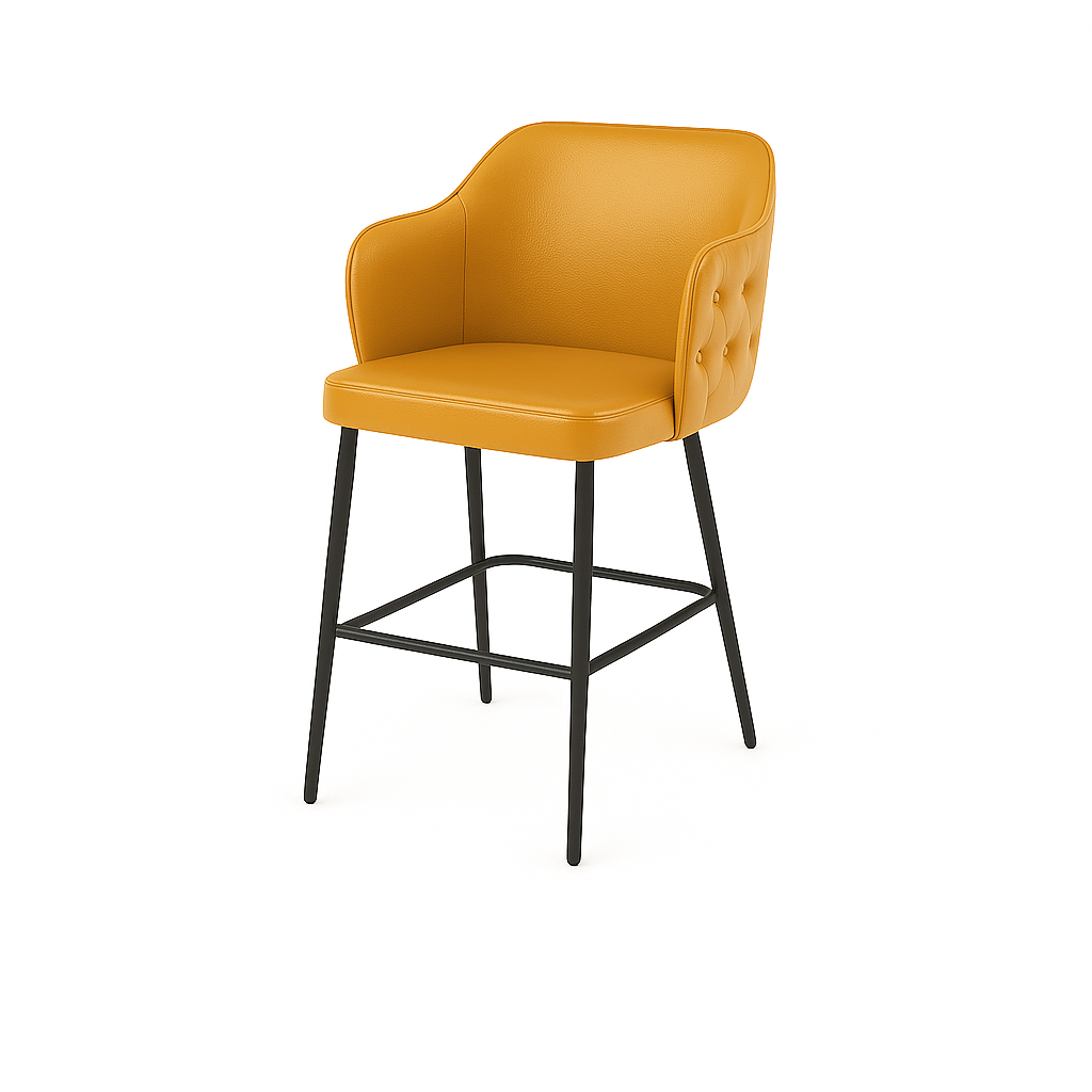 Scaun bar piele BORDO | model TEONA