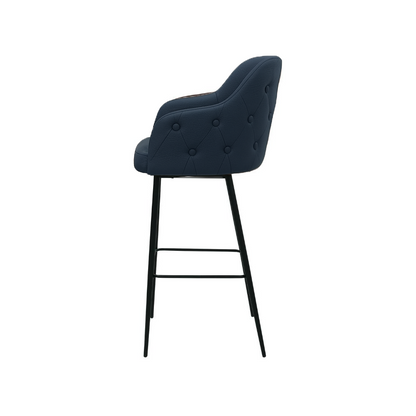 Scaun bar piele VERDE | model TEONA