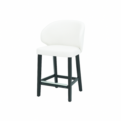 Scaun bar piele naturala ALBASTRA | model CAPRICE