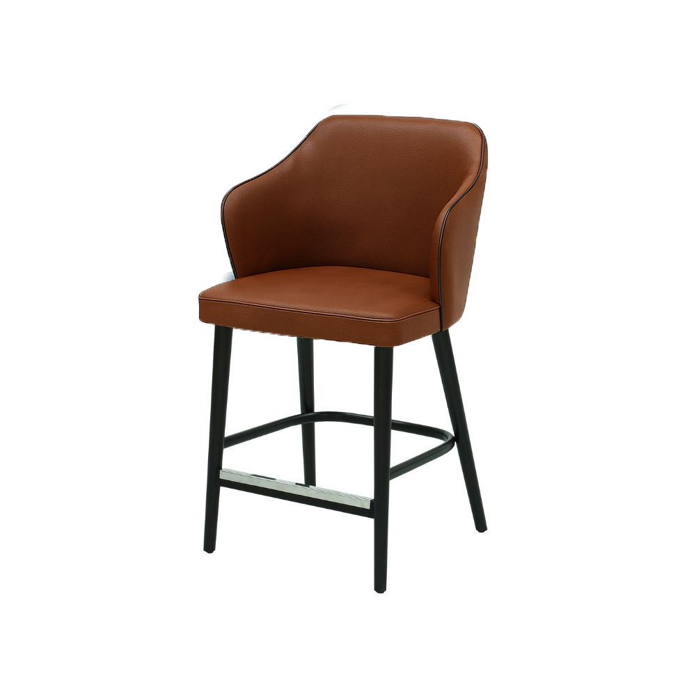 Scaun bar piele naturala MARO | model ZEUS