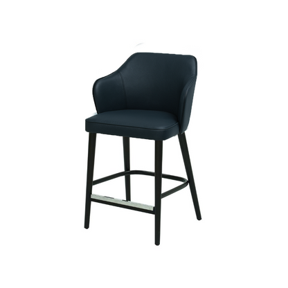 Scaun bar piele VERDE | model ZEUS