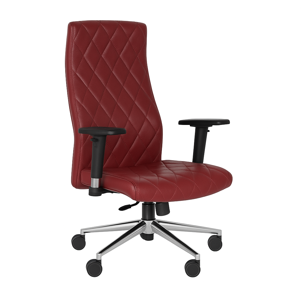 Scaun birou piele ROSIE | model MAGIC P