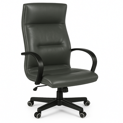 Scaun directorial piele VERDE | model OMEGA P