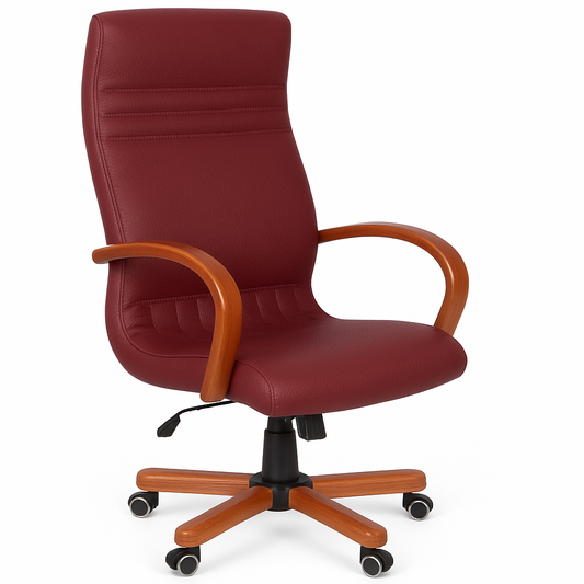 Scaun birou piele ROSIE | model GOLD P