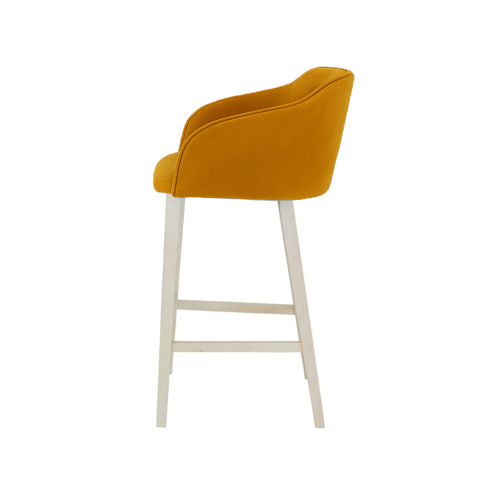 Scaun insula catifea ROZ | model CROCO