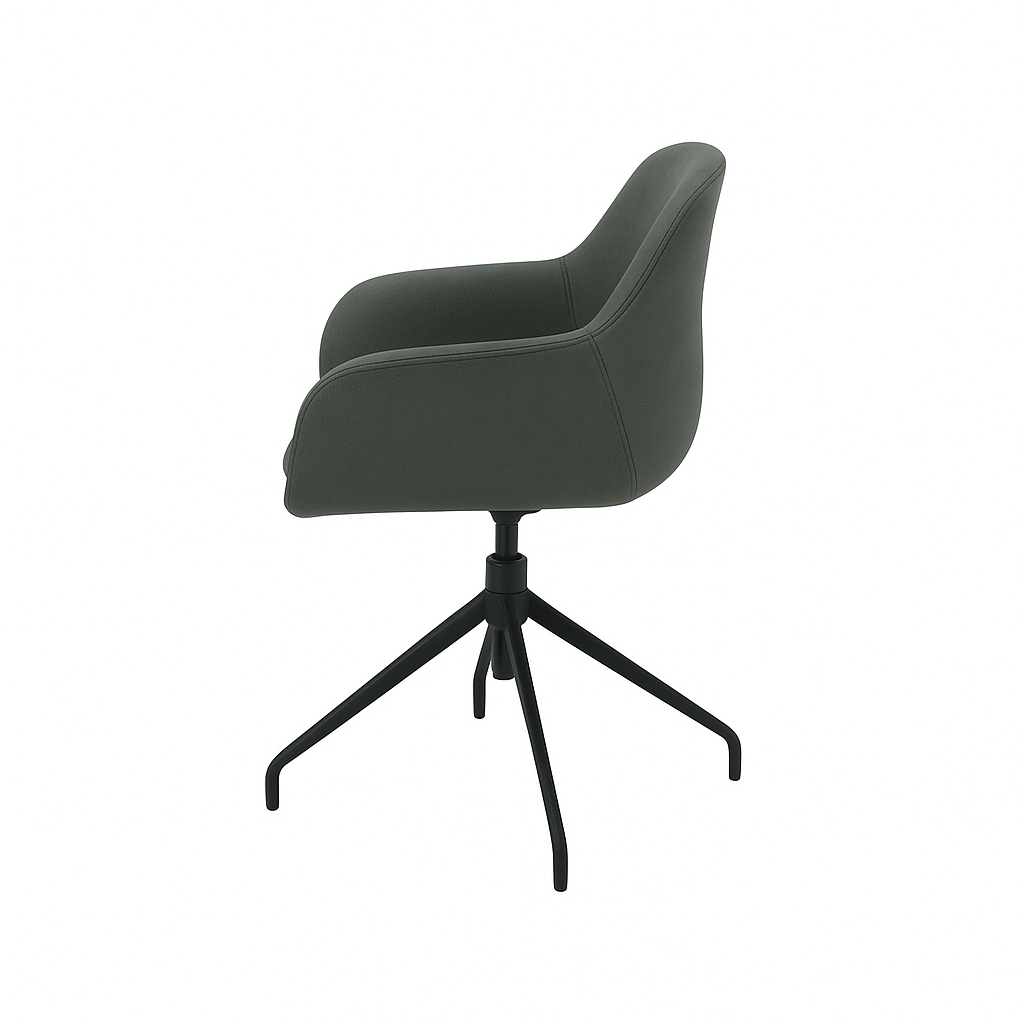Scaun piele GALBENA | model FEBE