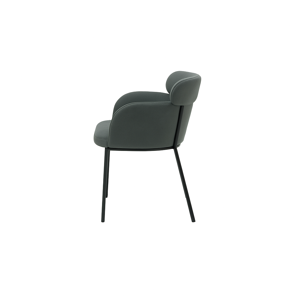 Scaun piele GALBENA | model LENY