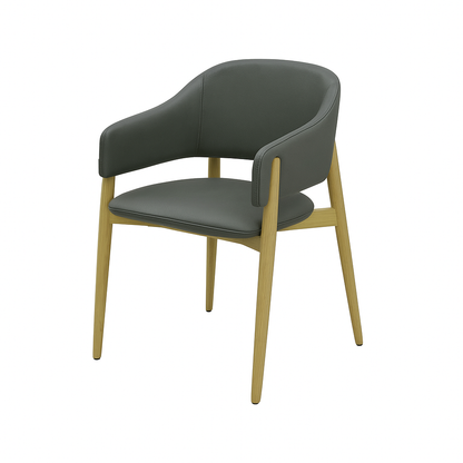 Scaun piele ALBASTRA | model ALMA